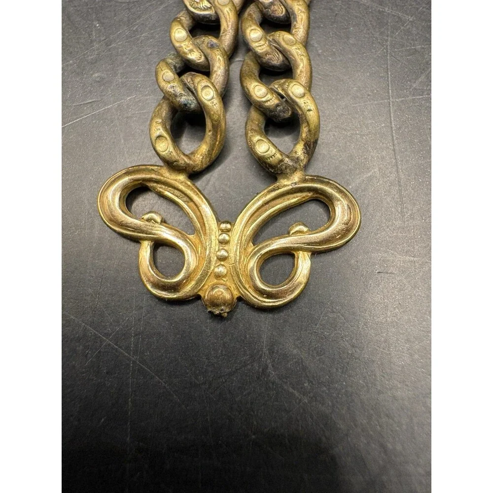 Antique WHB & Co Gold Filled  Watch Chain Fob 4” Beautiful!